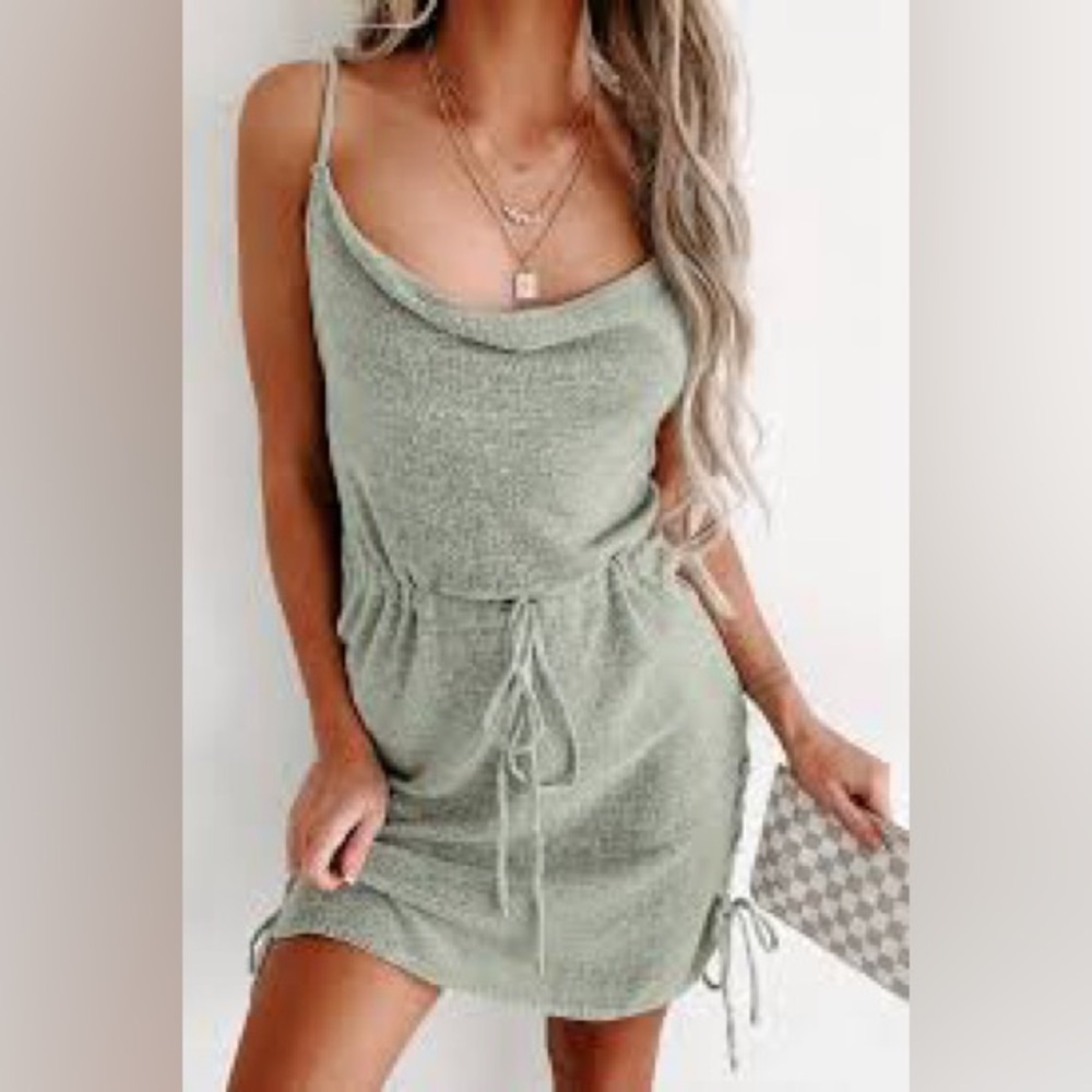 Sage Adjustable Dress